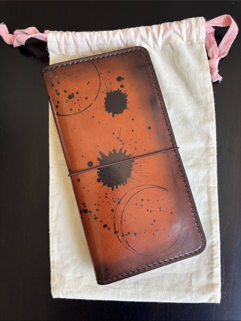 Chic Sparrow Hobonichi Weeks Special Antiqued Design Leather Folio Planner Cover